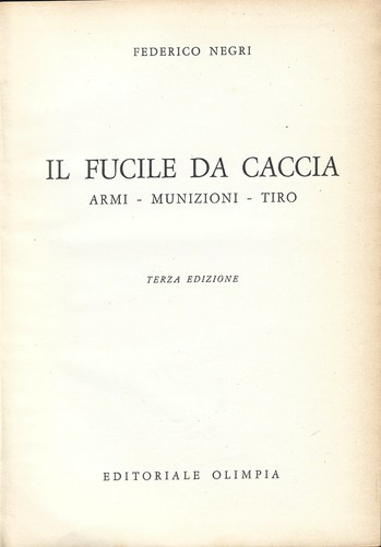 Negri fucile caccia - negri, da
